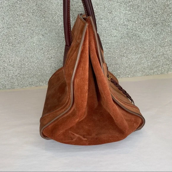 Celine Medium Phantom Medium Luggage Tote Brown Suede - Picture 6 of 16